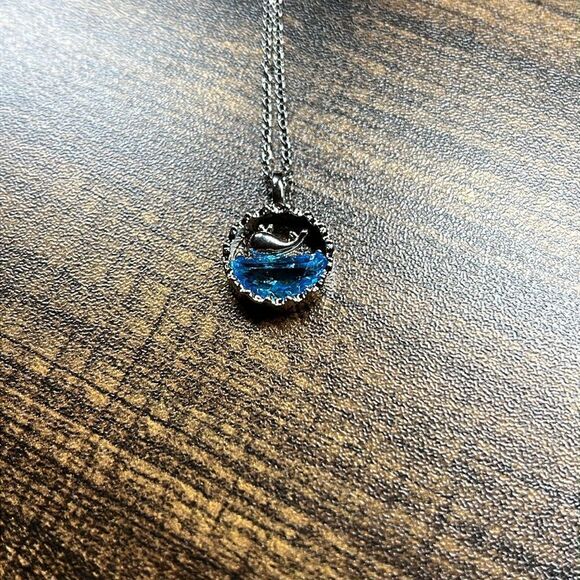 Sterling Silver Necklace Women Small
Whale Clavicle Chain - Picture 2 of 7